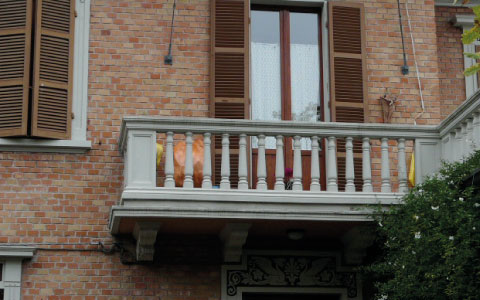 Balaustre per balconi - Santarini cemento